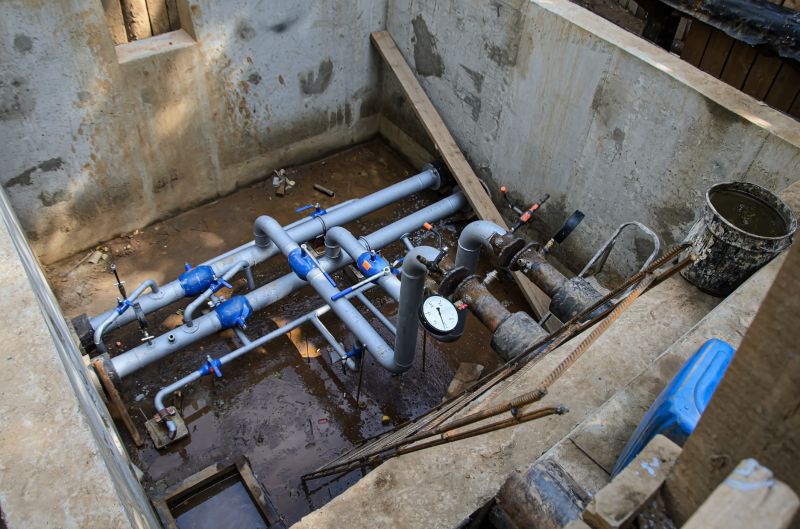 New Construction Plumbing detail